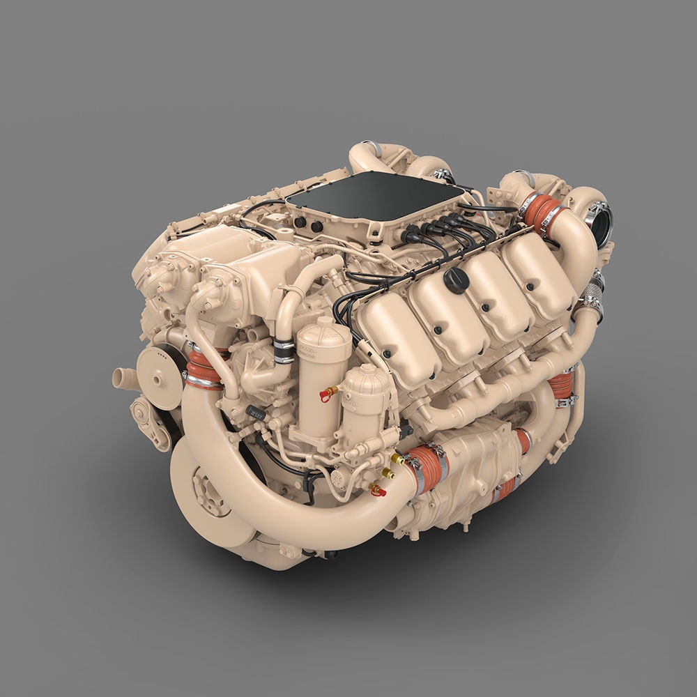  Scania 16-litre V8 industrial engine for defence applications