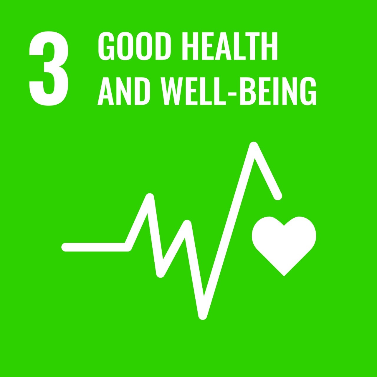  SDG 3 – Good health and well-being