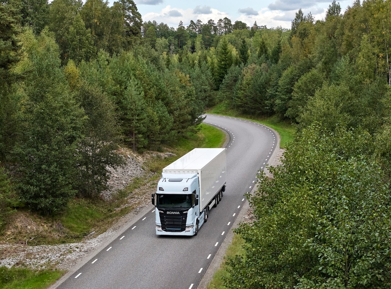 Camion 100 % électrique Scania 40 R 