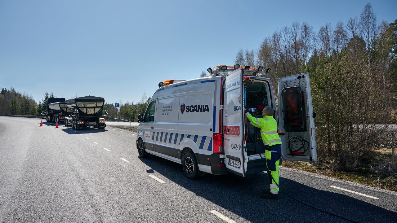 Servisní technik Scania Assistance