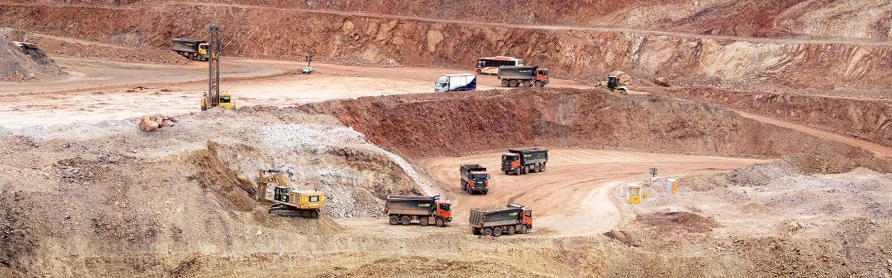 Vehículos de apoyo a la minería