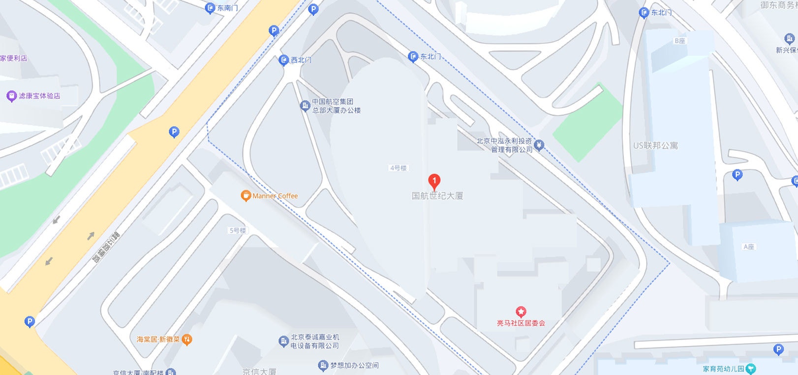 Beijing map