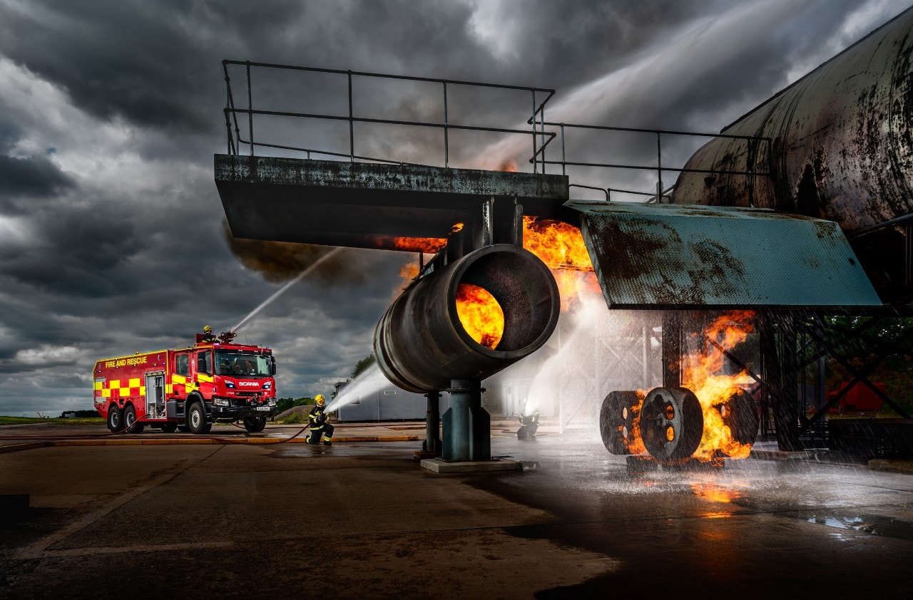 East Midlands Airport Rescue and Fire Fighting Service