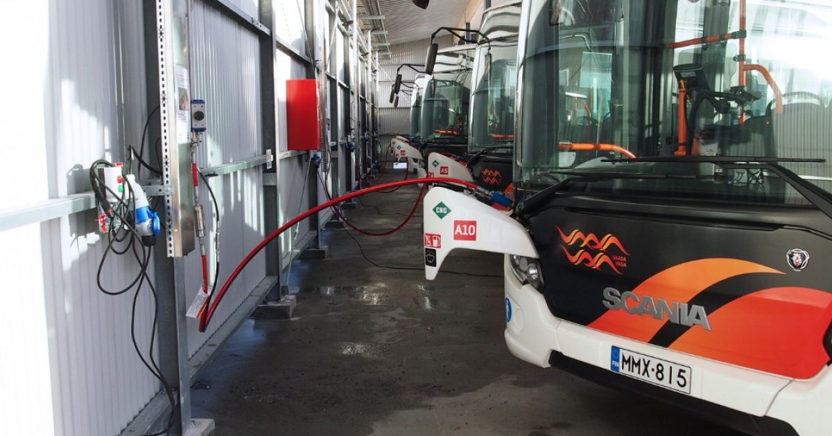 Driving Biogasfuelled Public Transport