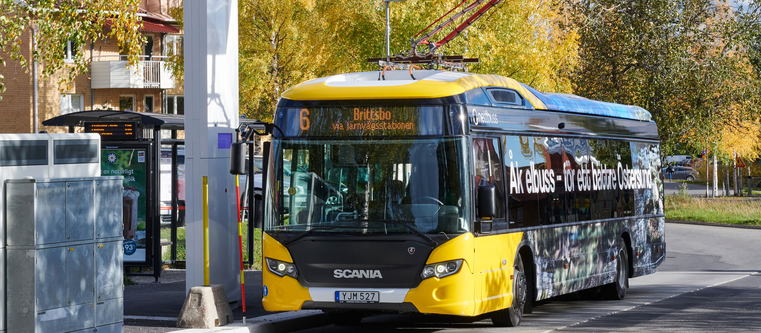 Scania electric deals bus