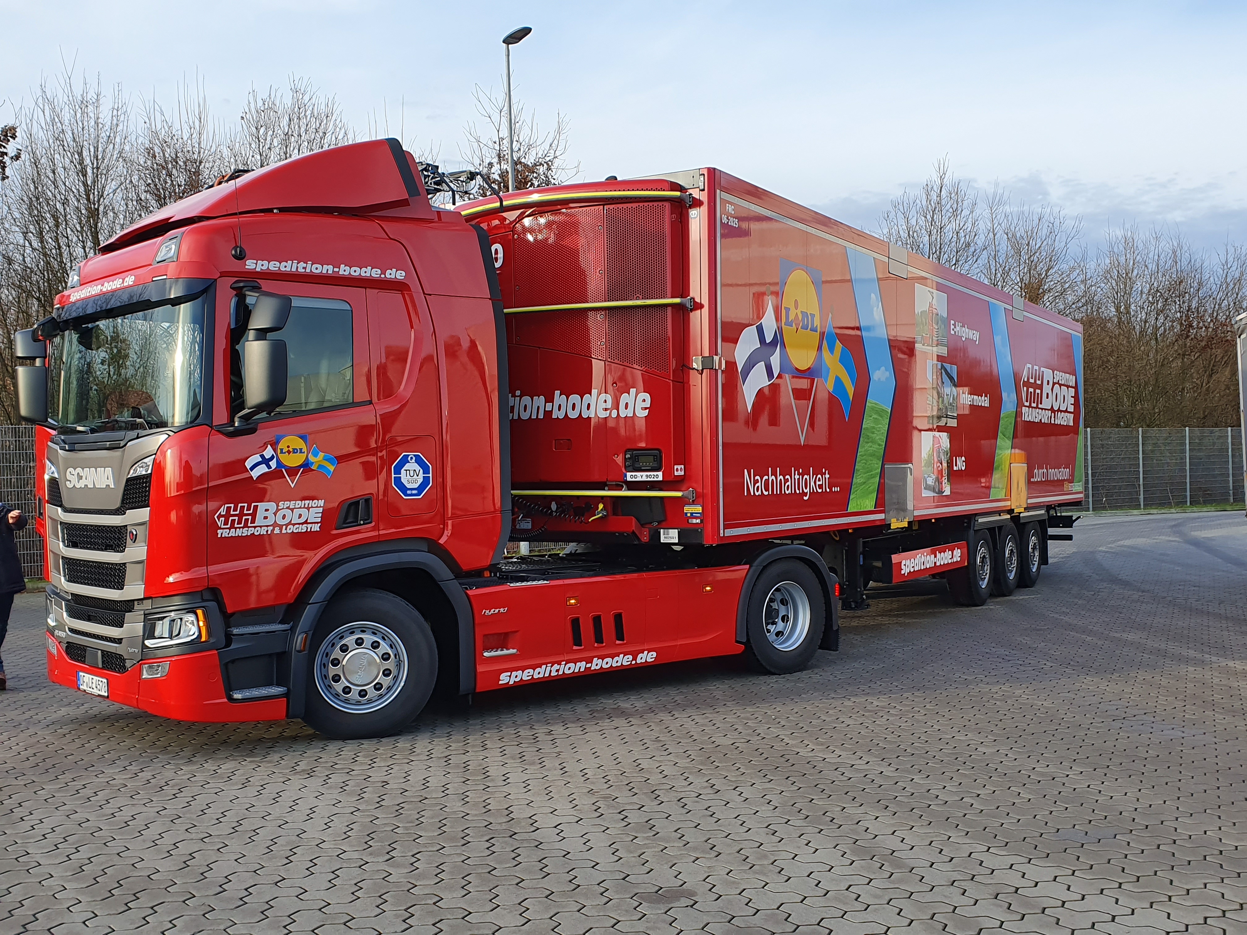 Scania Oberleitungs Lkw An Spedition Bode Ausgeliefert Scania Schweiz