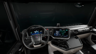 Mit «Smart Dash» hält bei Scania unter anderem ein komplett neues und digitales Armaturenbett Einzug.