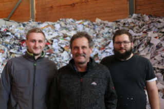Insgesamt stehen drei Scania-Generationen im Einsatz der Hediger Recycling AG.