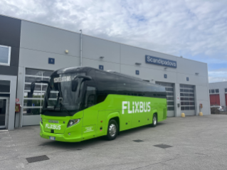 Il primo Scania Touring di Michielotto Bus: efficienza e comfort per 360.000 km all’anno per conto di Flixbus