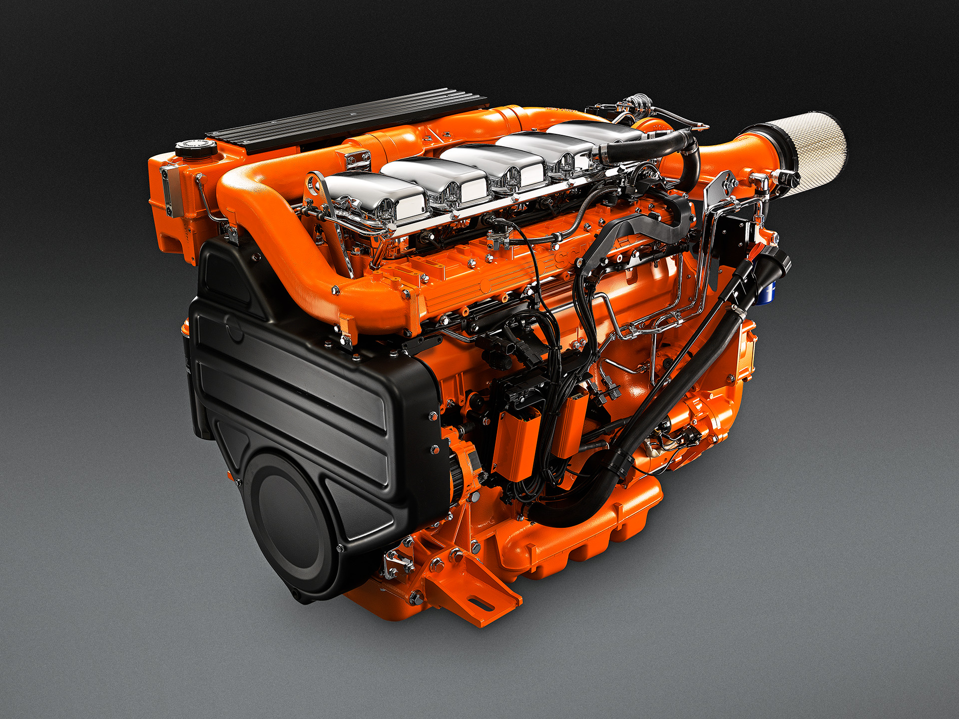 9 litre engine 