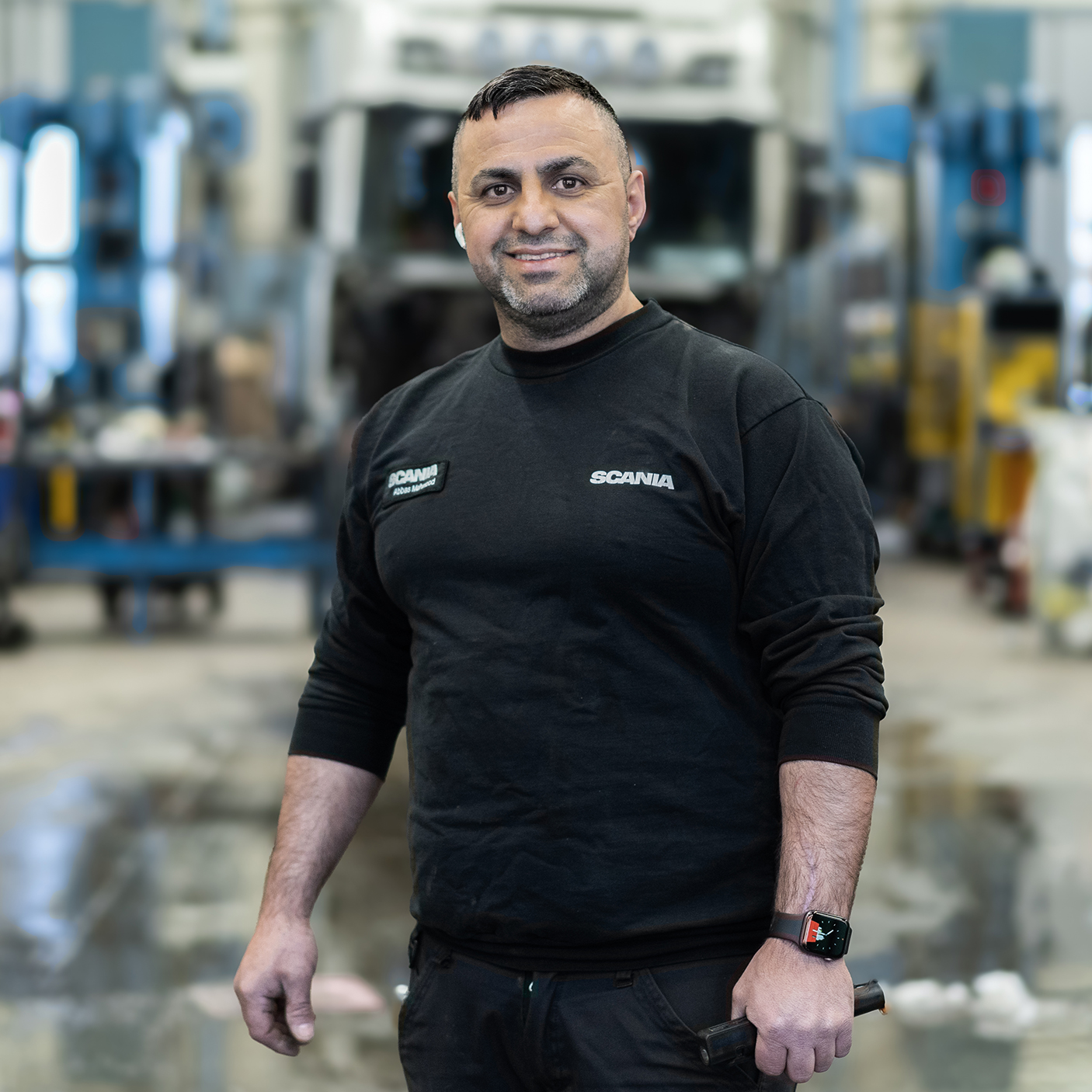 Servicetekniker Abbas