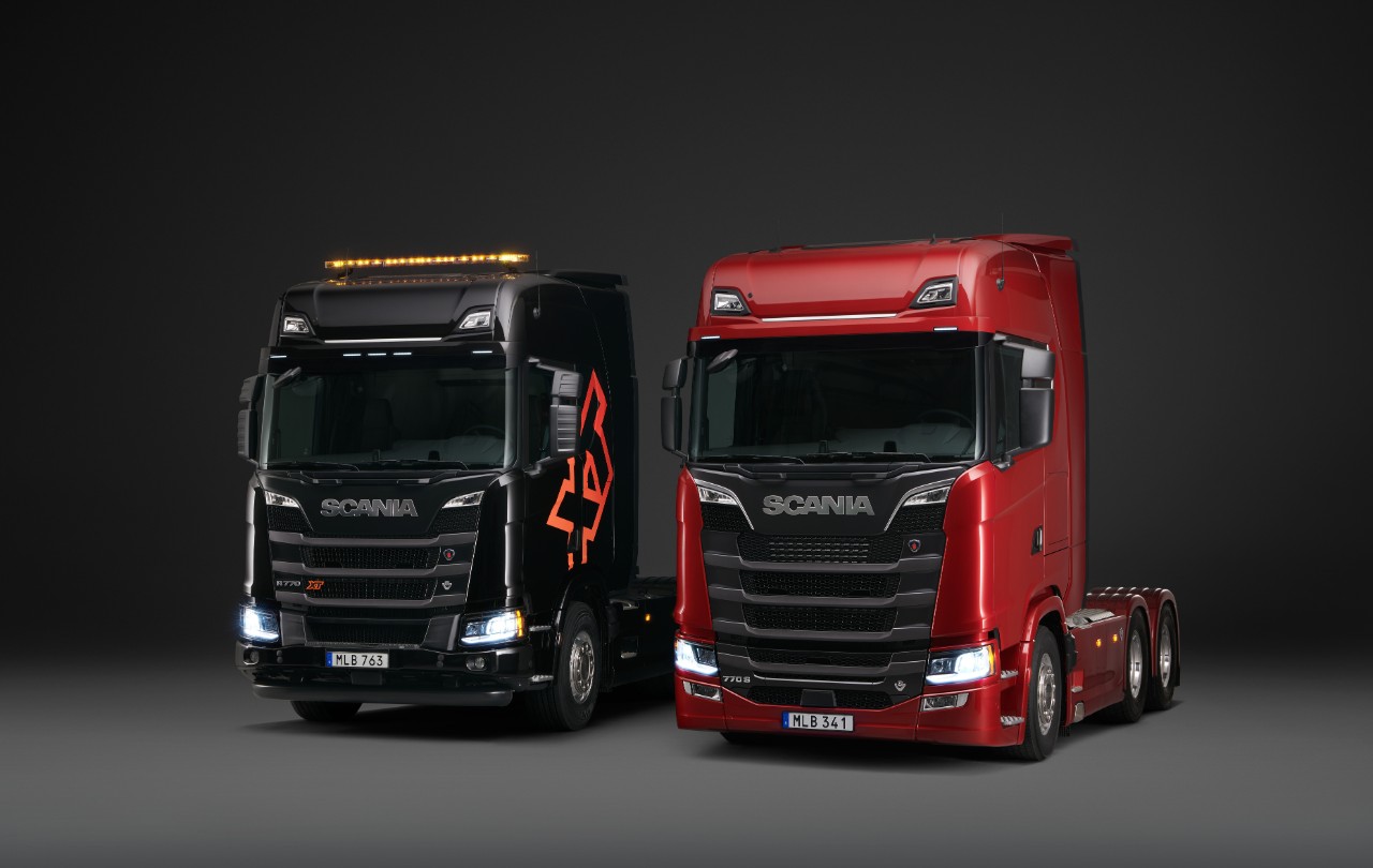 Das neue Scania V8 Lkw-Programm