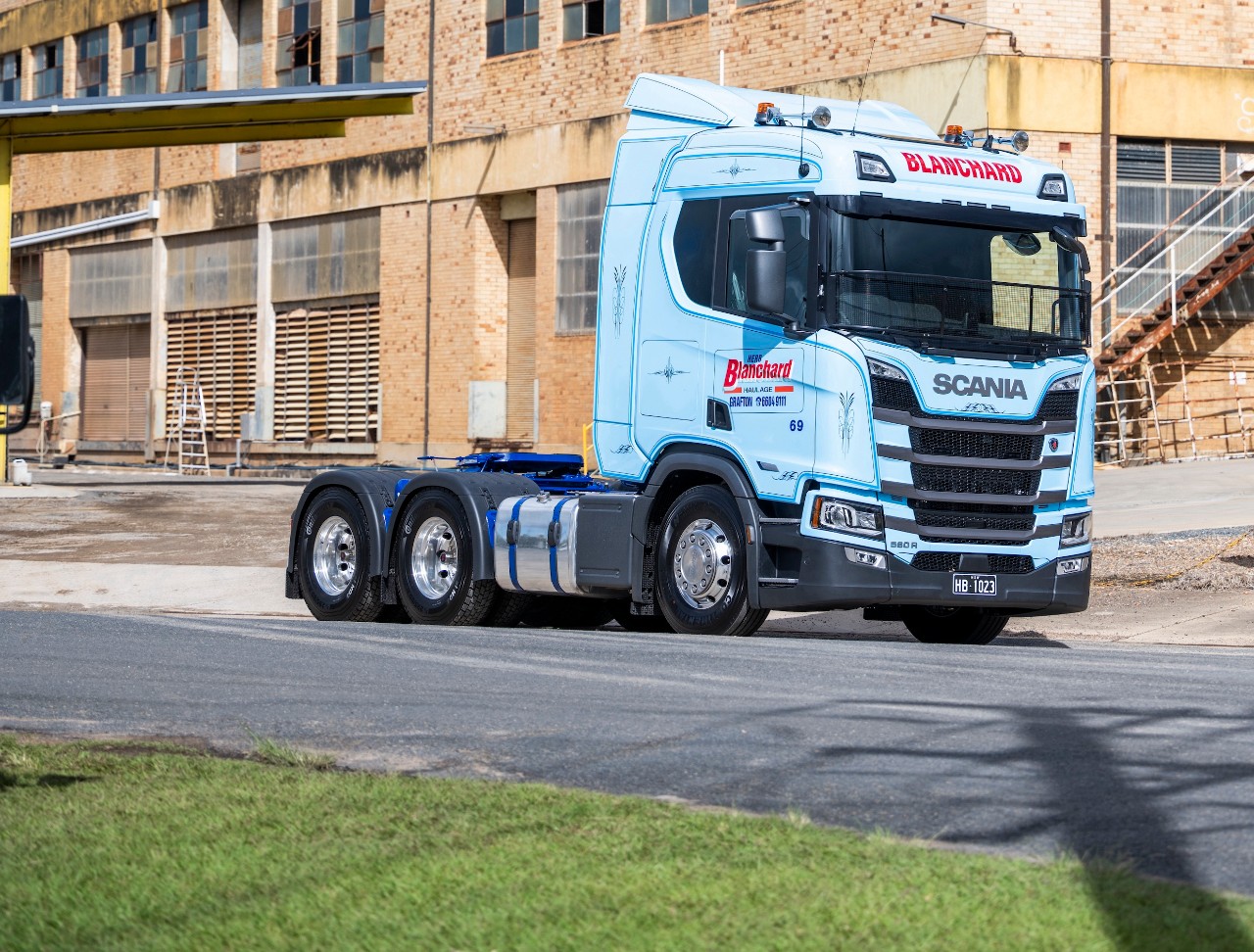 Scania in pole position with Herb Blanchard Haulage