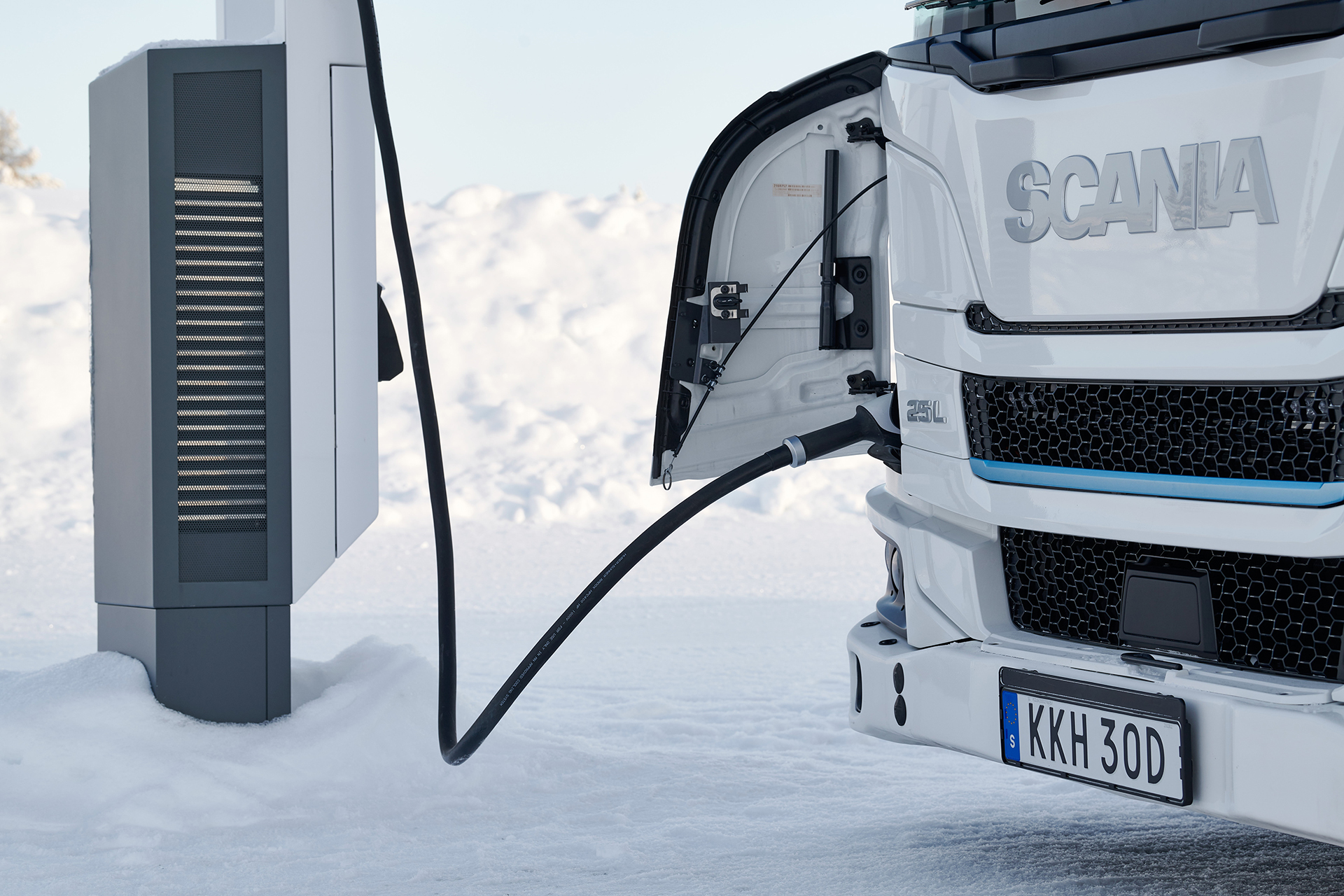 Recharge d'un camion