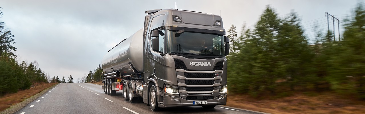 Scania begagnade lastbilar, godkända på rad