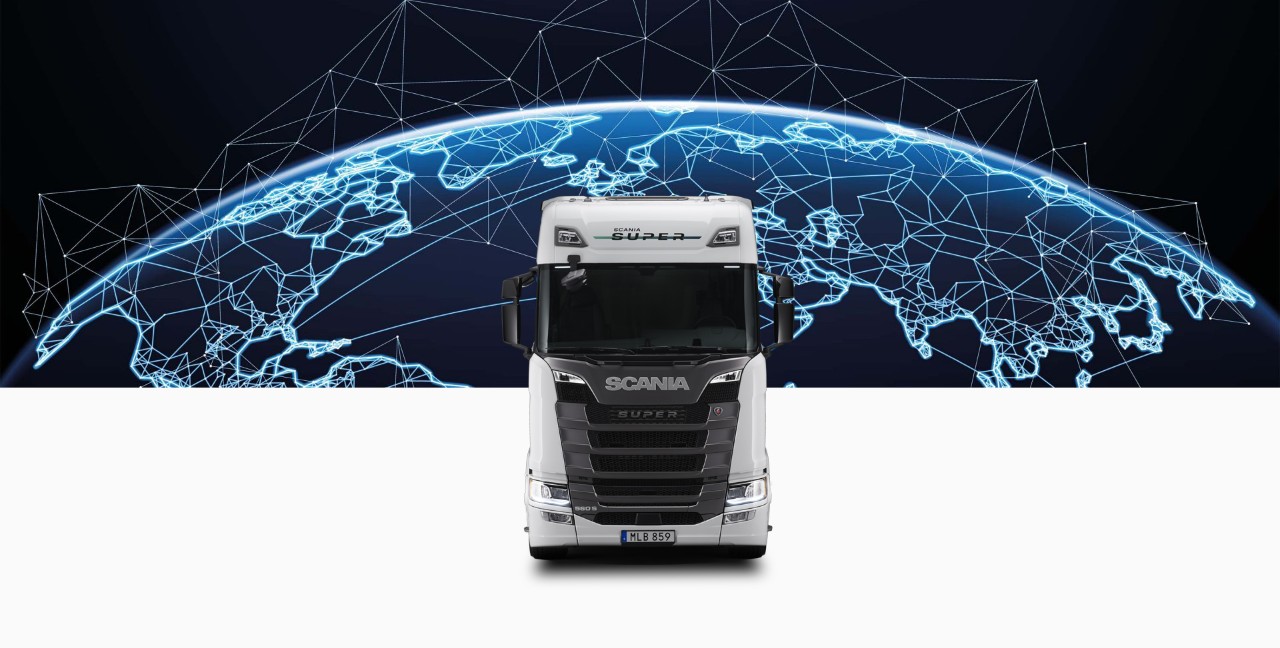 Scania Super digitaalinen kojelauta