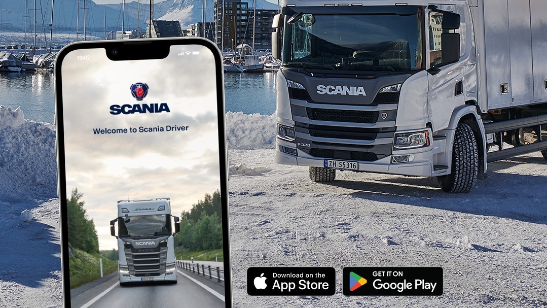 Scania Driver -sovellus kuljettajille