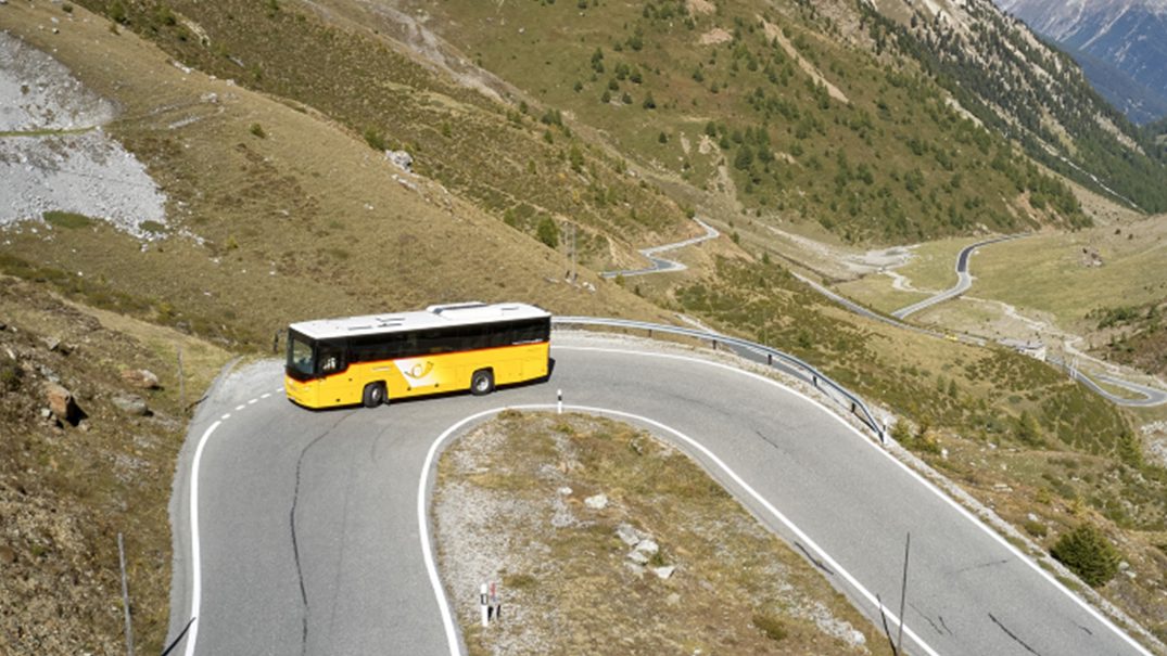 Buss för bergstrafik