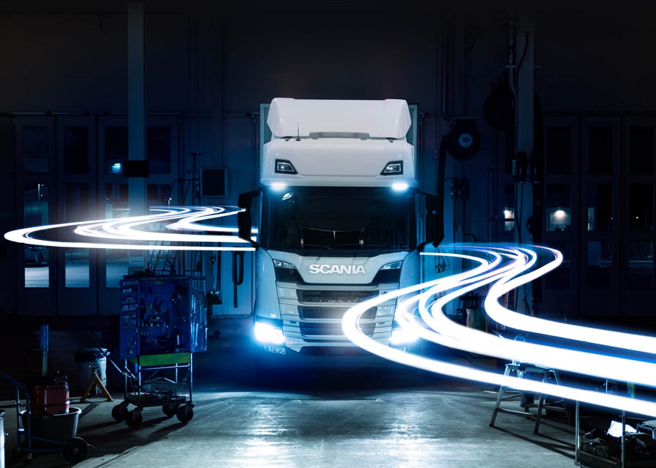 digital dash - future-proofed by Scania