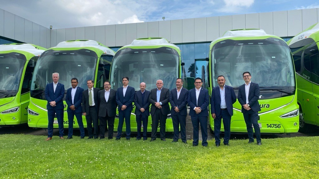 Scania e Irizar entregan la más alta tecnología en autobuses a Grupo Estrella Blanca