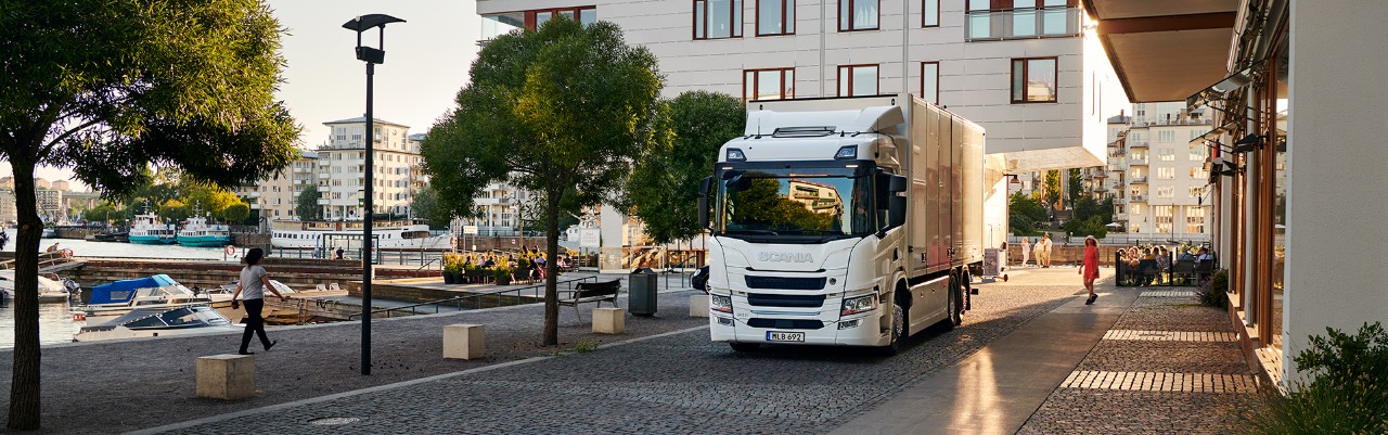 Вантажівка Scania серії P
